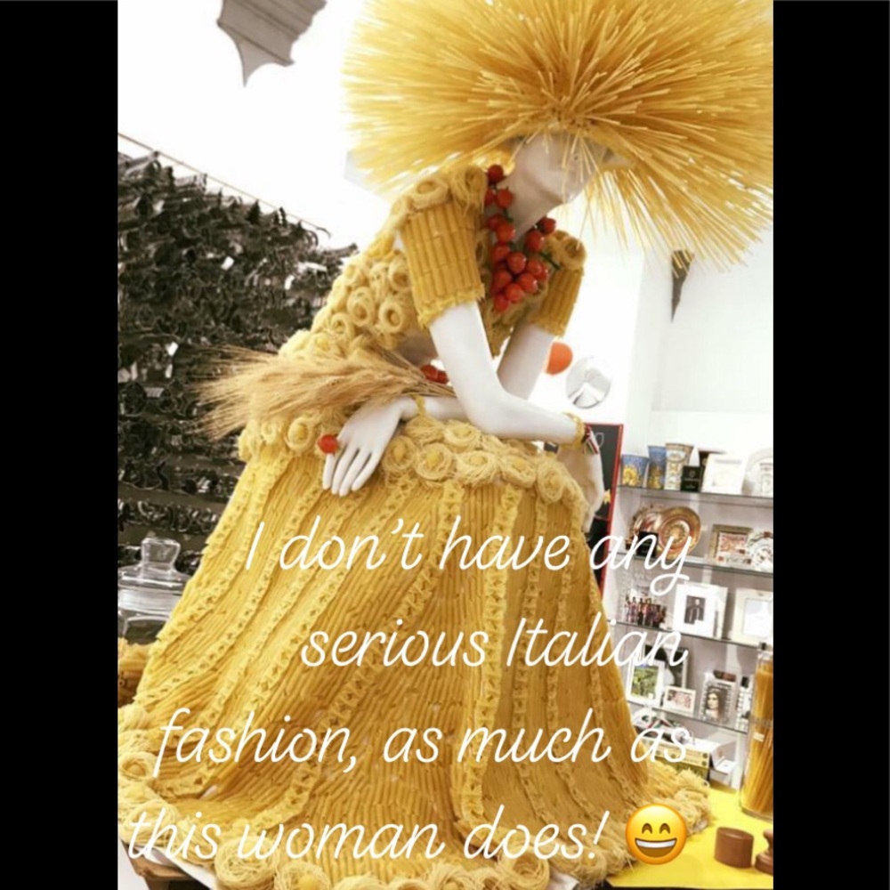 That’s Italian! 😊